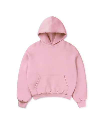 1000 GSM 'Gum Pink' Double Hoodie