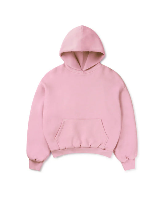 1000 GSM 'Gum Pink' Double Hoodie
